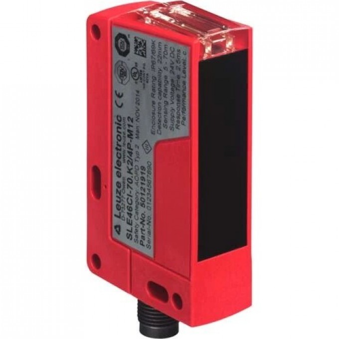 Однолучевой барьер безопасности LEUZE Серия 46C M12 50121919