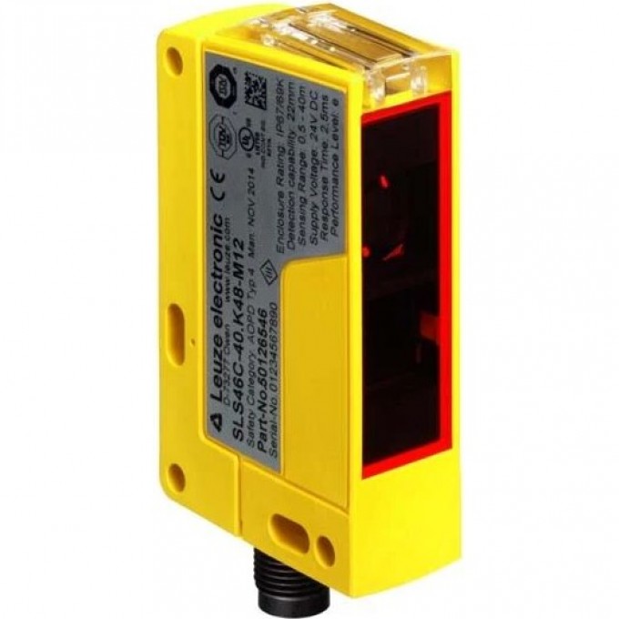 Однолучевой барьер безопасности LEUZE SLS.K48-M12 50126546