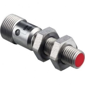 Индуктивный датчик LEUZE IS 208MM/4NC-1E5-S12 M12 PNP НЗ Заподлицо 50129346