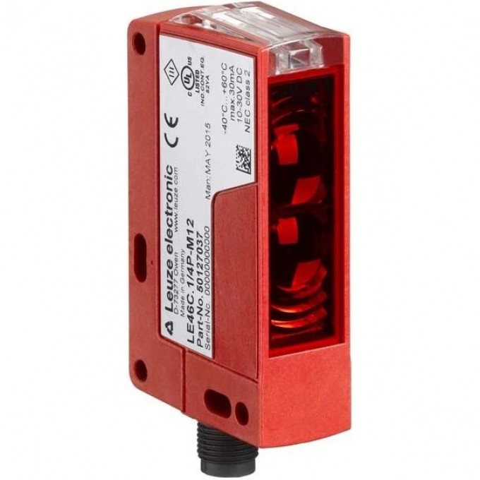 Датчик оптический диффузный LEUZE HT46CI.SL/4P-M12 Серия 46C 50131551