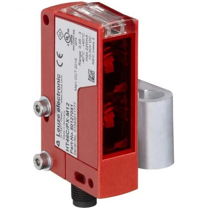 Оптический датчик однонаправленный LEUZE SET LE46C/4P-M12+BTU46.25 50136463